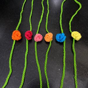 Simple crochet Rakhi