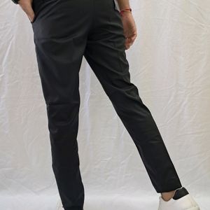 Kaulin 1059 Men's Slate Black Formal  Trouser