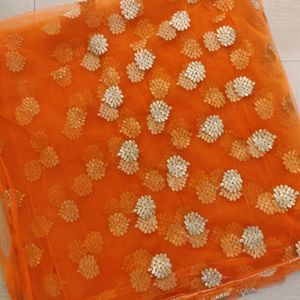 Net Embroidered Cloth