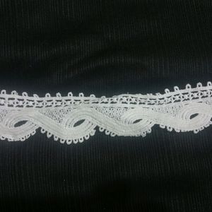 4 Meter White Cream Lace