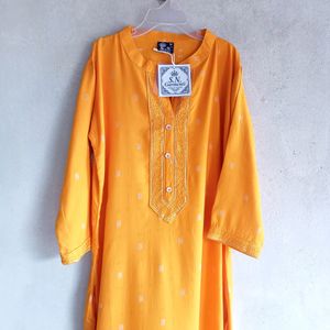 Yellow Kurta