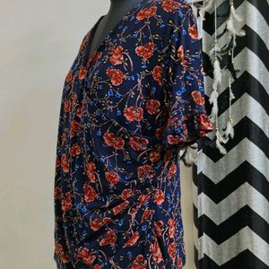 Plus Size Floral Top