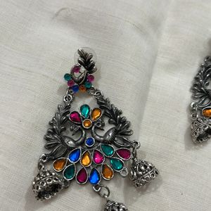 Oxidised Earrings