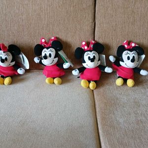 4 Disney Soft Toys