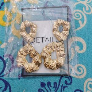 Kazo Brand New Gold Earrings