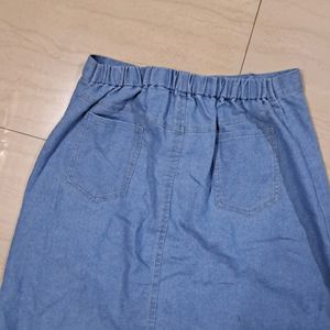 Denim Skirt New