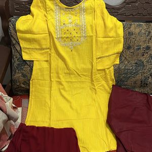 Designer Kurta , Shalwar With Dupatta