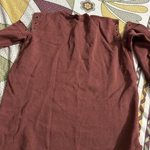 Beautiful Brown Full Sleeves Top