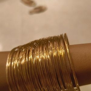 Golden Cuff Bracelet