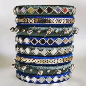 Blue Shade Bangles 2