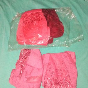 Women Bra Panty Set Pack Of 6 Pieces