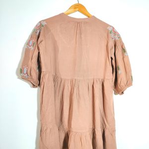 Nude Embroidered Tops (Women's)