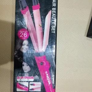 2 In 1 Hair Straightener And Curler