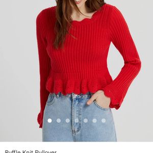 Savanna Red Sweater