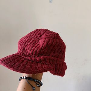 Maroon Cap