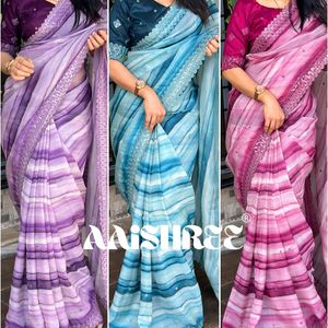 Embroidery Saree