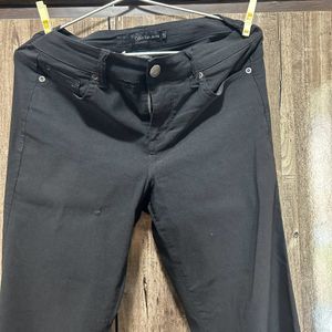 Black Calvien Klein Formal Pants