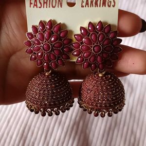 Jhumka Earings Buy 1 Get One Free