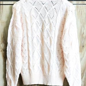 Peach Colour Designer Cardigan Size-40