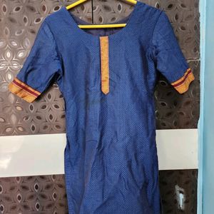 Pretty Short Kurti For Jeans