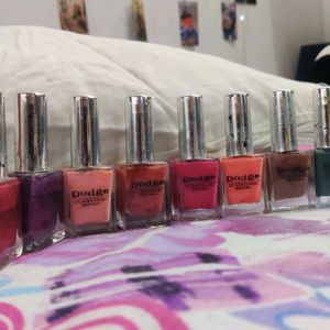 Set Of 8 Nail Paint