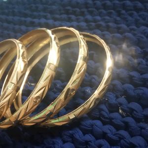 New Golden Bangles