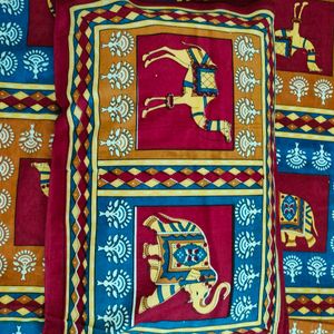 Original Rajwada Rajasthani Cotton Bedsheet