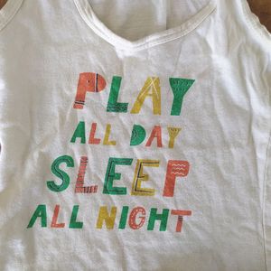 Baby Girl/Boy Sleeveless Vest T-Shirt