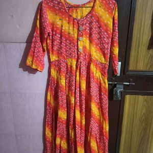 Nyra Cut Bandhini Kurta