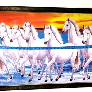 7 Horses Painting