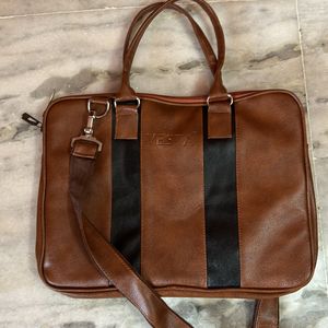 Vista laptop leather Bag