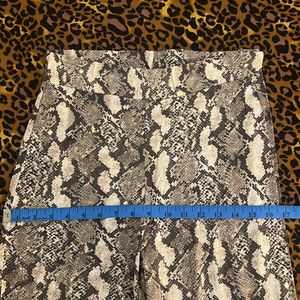 H&M Animal Print Straight pants