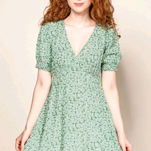 Soft Pastel Green Dress