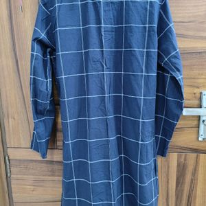 Melange Cotton Kurta