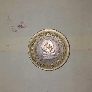 2 International Day Of Yoga Coin