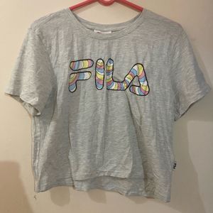 Fila cropped tee