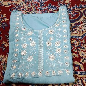 Kurta  Embroidery Resham Work