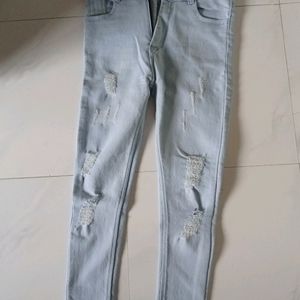 Funky Light Blue Jeans