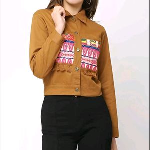 Women Jaipuria Embroidered Jacket