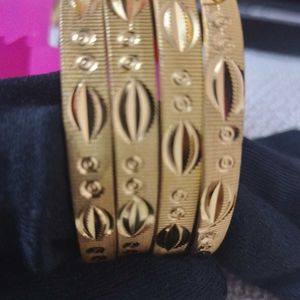 Gold Plated Bangles