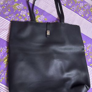 Black Tote Bag Used Hardly