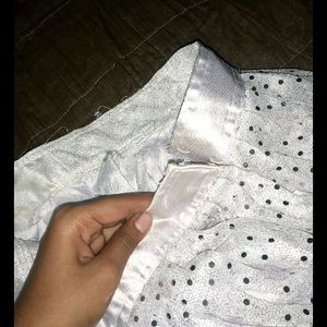 Stiched Blouse And Skirt For Girls