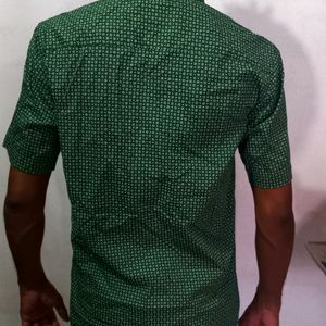Green Semi Formal Shirt