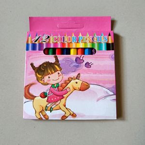 Set Of 12 Colour Pencil