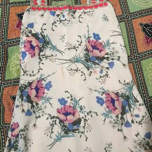 Georgette Sleeveless Kurti Hardly Worn