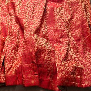 RED LEHNGA/ETHNIC SKIRT