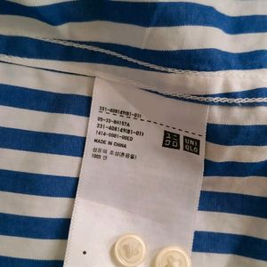 Uniqlo Blue Checked Shirt