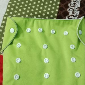 Reusable Diaper With Inserting Pad