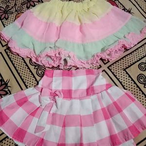 Baby Girls Stylish Skirts Combo 6-24 Months