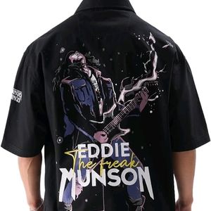 Stranger Things: Eddie Munson Men Utility Shirts